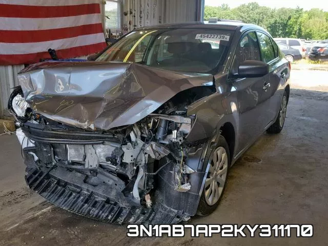 3N1AB7AP2KY311170 фото 3