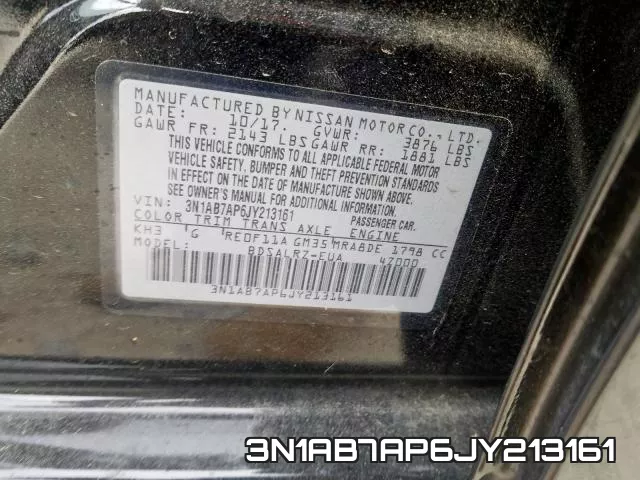 3N1AB7AP6JY213161 фото 2