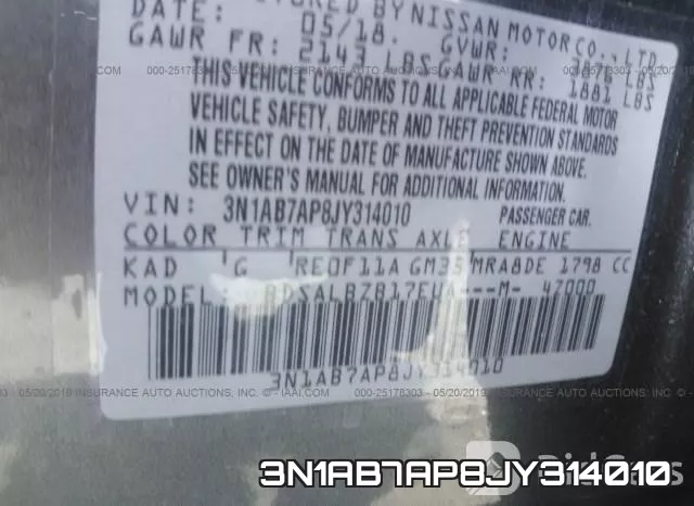 3N1AB7AP8JY314010 фото 10