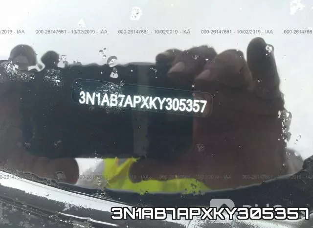 3N1AB7APXKY305357 фото 10