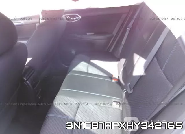 3N1CB7APXHY342765 фото 9