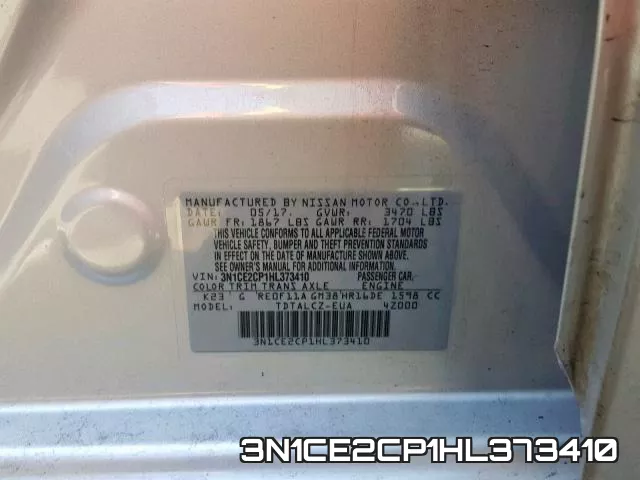 3N1CE2CP1HL373410 фото 2