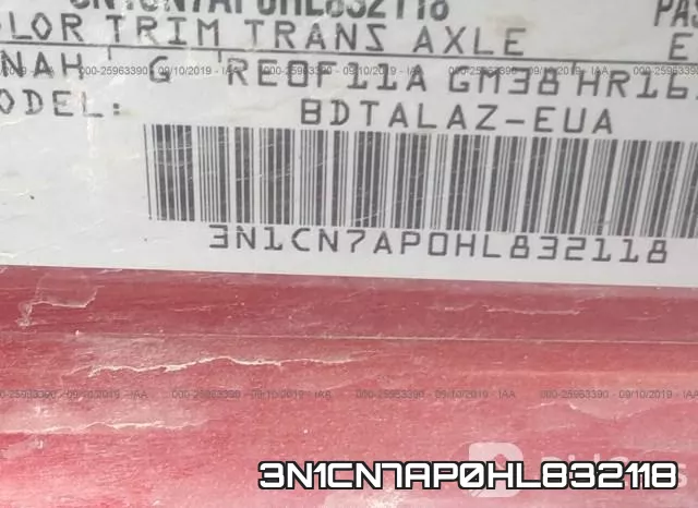 3N1CN7AP0HL832118 фото 10