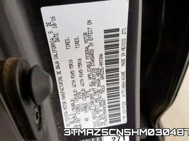 3TMAZ5CN5HM030487 фото 2