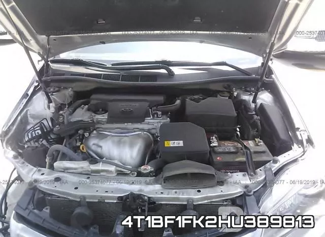 4T1BF1FK2HU389813 фото 2
