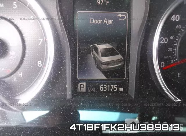 4T1BF1FK2HU389813 фото 8