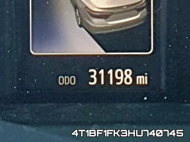 4T1BF1FK3HU740745 фото 9