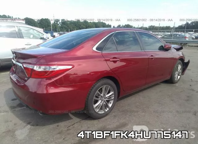 4T1BF1FK4HU775147 фото 5