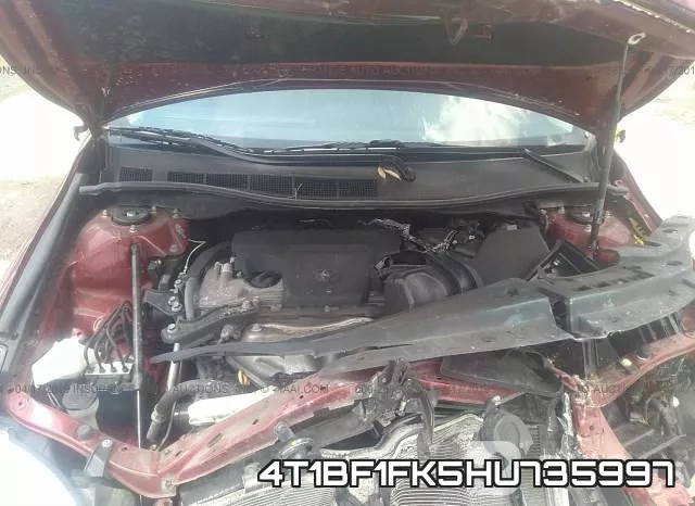 4T1BF1FK5HU735997 фото 2