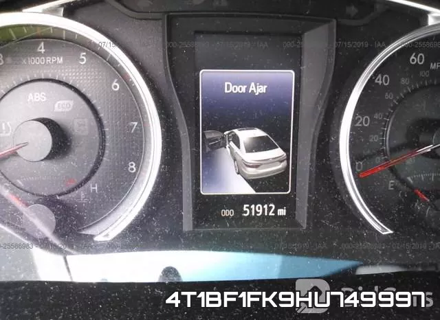 4T1BF1FK9HU749997 фото 8