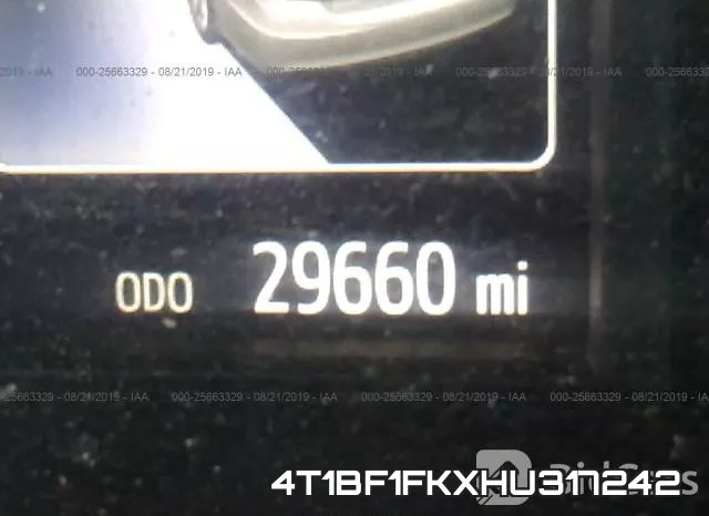 4T1BF1FKXHU317242 фото 8