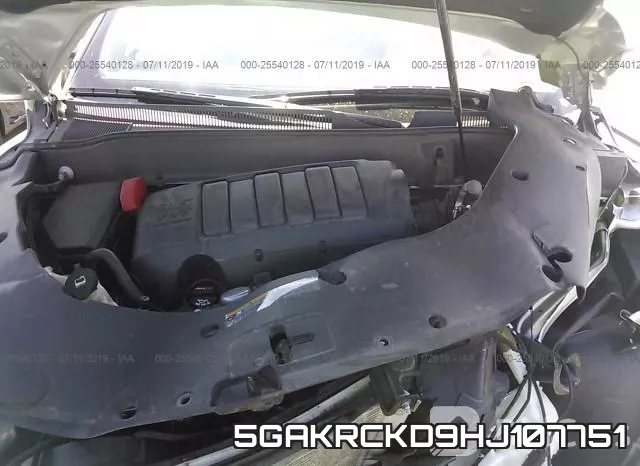 5GAKRCKD9HJ107751 фото 2