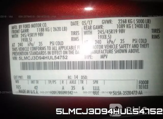 5LMCJ3D94HUL54752 фото 10