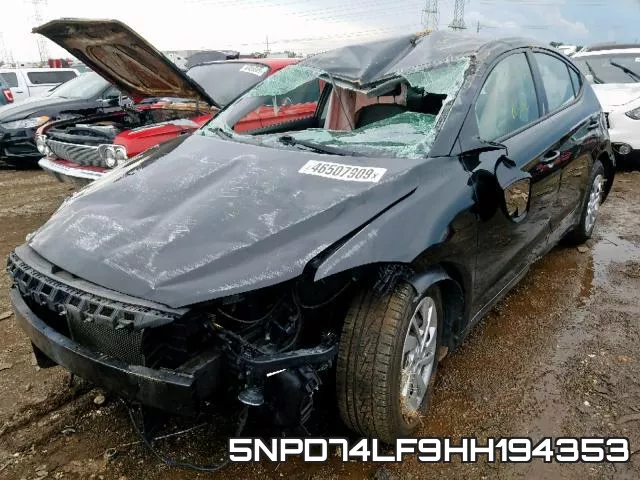 5NPD74LF9HH194353 фото 3