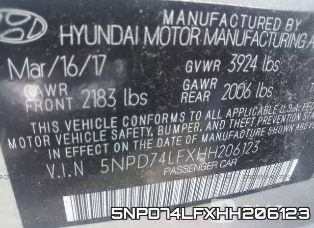 5NPD74LFXHH206123 фото 10