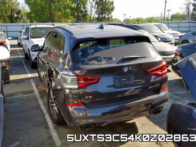 5UXTS3C54K0Z02863 фото 4