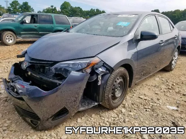 5YFBURHE1KP920035 фото 3