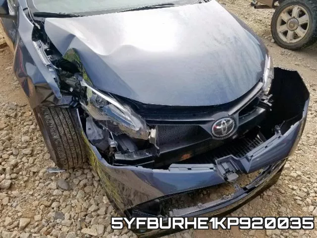 5YFBURHE1KP920035 фото 10