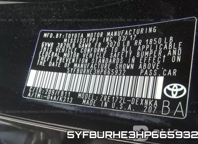 5YFBURHE3HP665932 фото 10