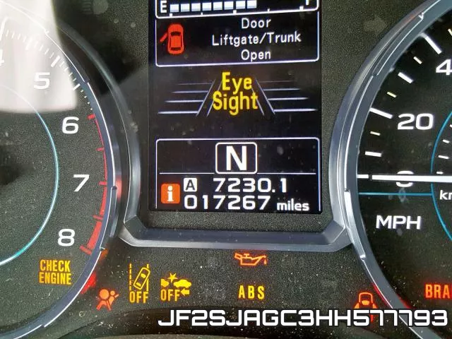 JF2SJAGC3HH577793 фото 9