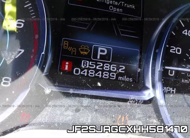 JF2SJAGCXHH581470 фото 8