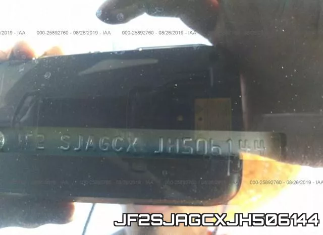 JF2SJAGCXJH506144 фото 10