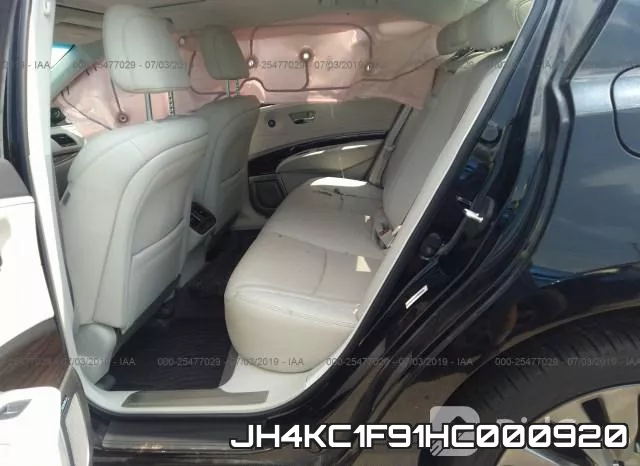 JH4KC1F91HC000920 фото 9