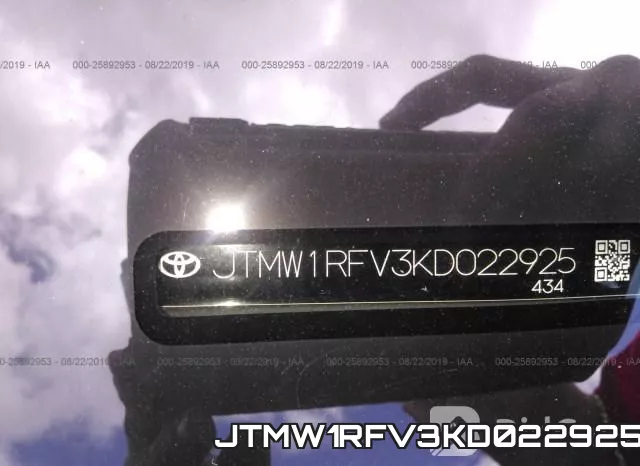JTMW1RFV3KD022925 фото 10