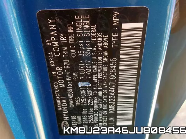 KM8J23A46JU808456 фото 2