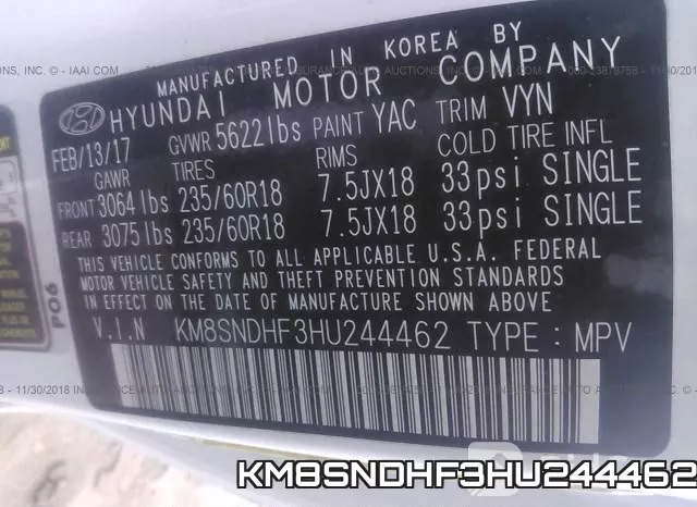 KM8SNDHF3HU244462 фото 10