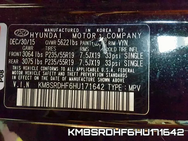 KM8SRDHF6HU171642 фото 2