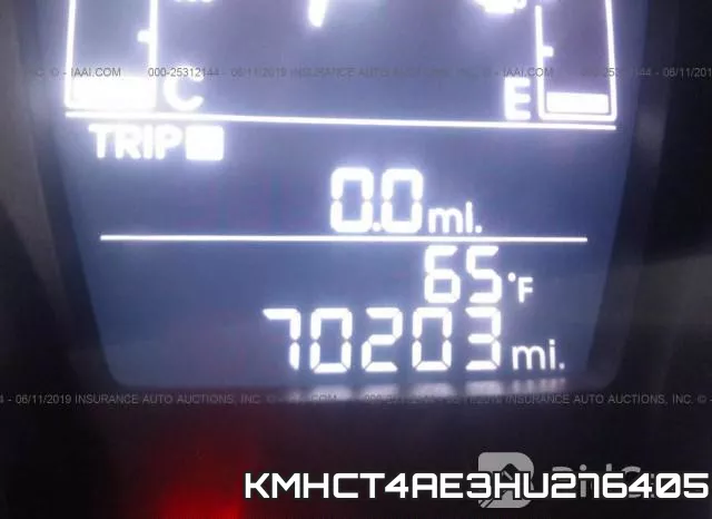 KMHCT4AE3HU276405 фото 8
