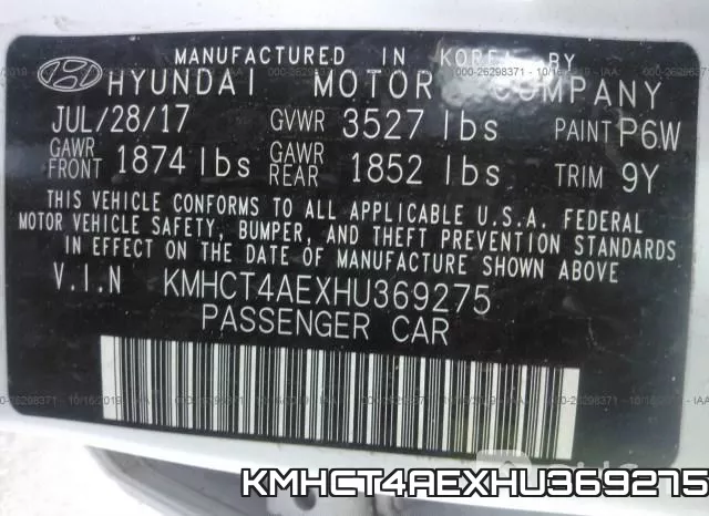 KMHCT4AEXHU369275 фото 10