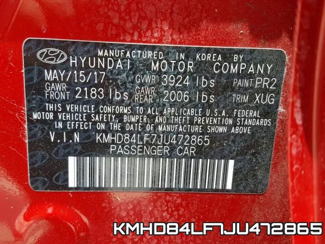 KMHD84LF7JU472865 фото 2