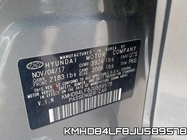 KMHD84LF8JU589578 фото 2