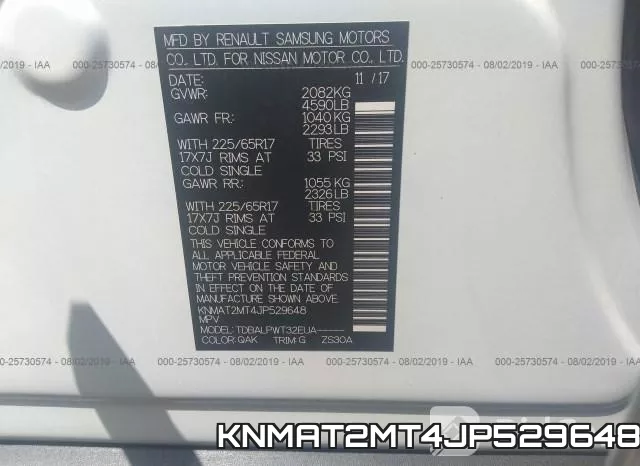 KNMAT2MT4JP529648 фото 10