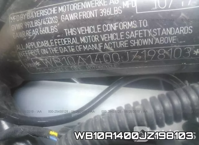 WB10A1400JZ198103 фото 2