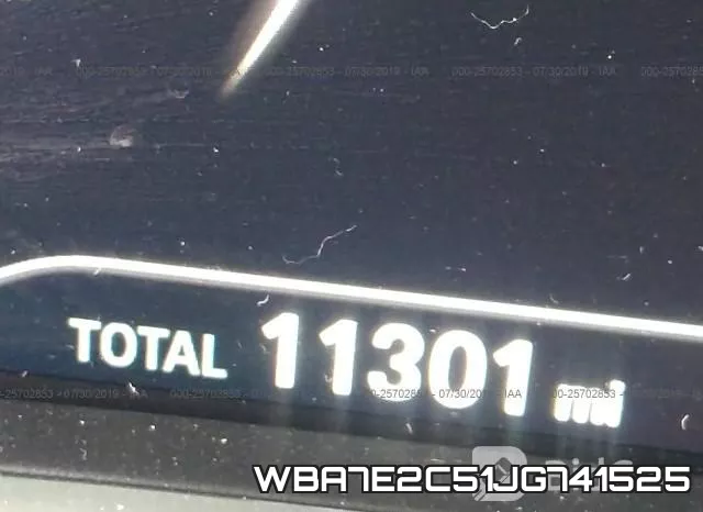 WBA7E2C51JG741525 фото 8