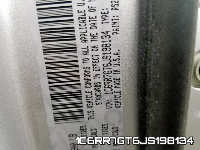 1C6RR7GT6JS198134 фото 2