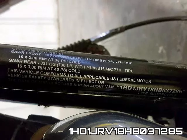 1HD1JRV18HB037285 фото 2