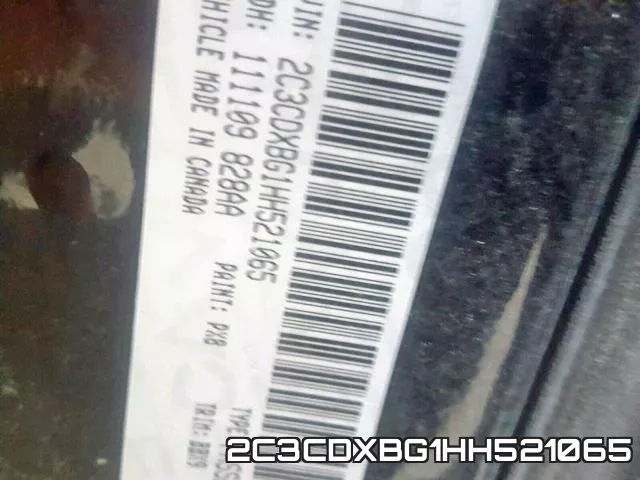 2C3CDXBG1HH521065 фото 2