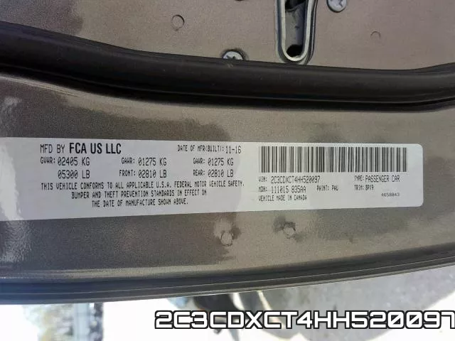 2C3CDXCT4HH520097 фото 2