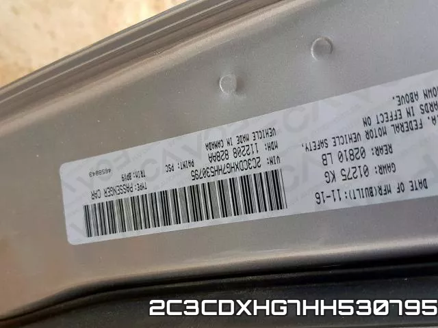 2C3CDXHG7HH530795 фото 2