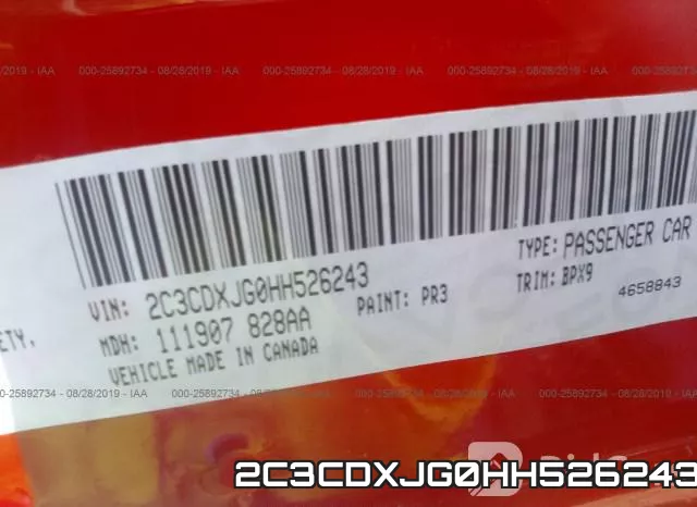2C3CDXJG0HH526243 фото 10