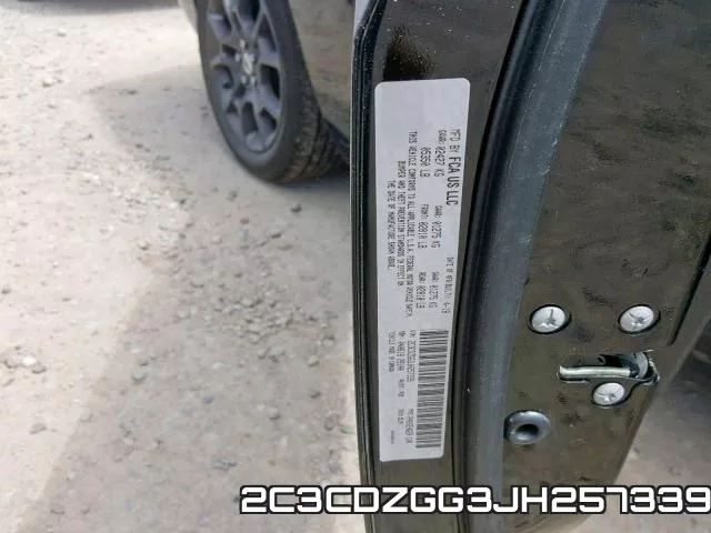 2C3CDZGG3JH257339 фото 2