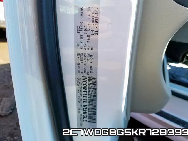 2C7WDGBG5KR728393 фото 2