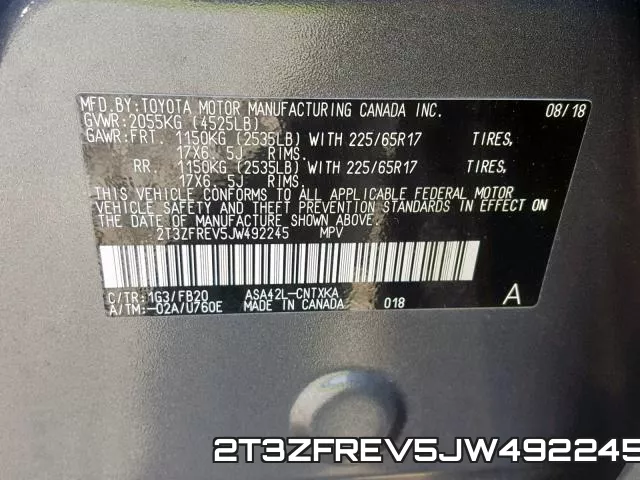 2T3ZFREV5JW492245 фото 2