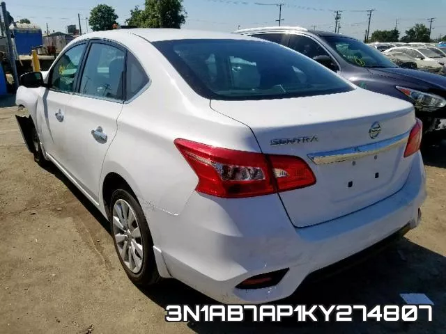 3N1AB7AP1KY274807 фото 4