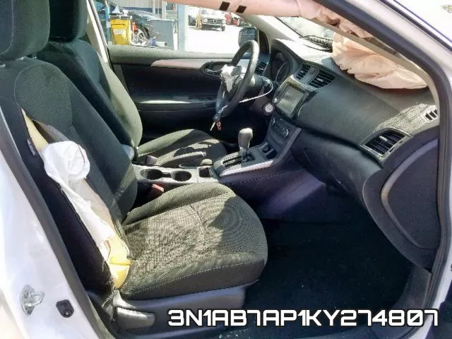 3N1AB7AP1KY274807 фото 6