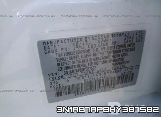 3N1AB7AP8HY387582 фото 10